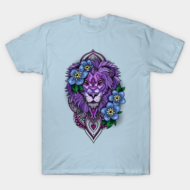 Manda-Lion T-Shirt by Huldra Tattoo